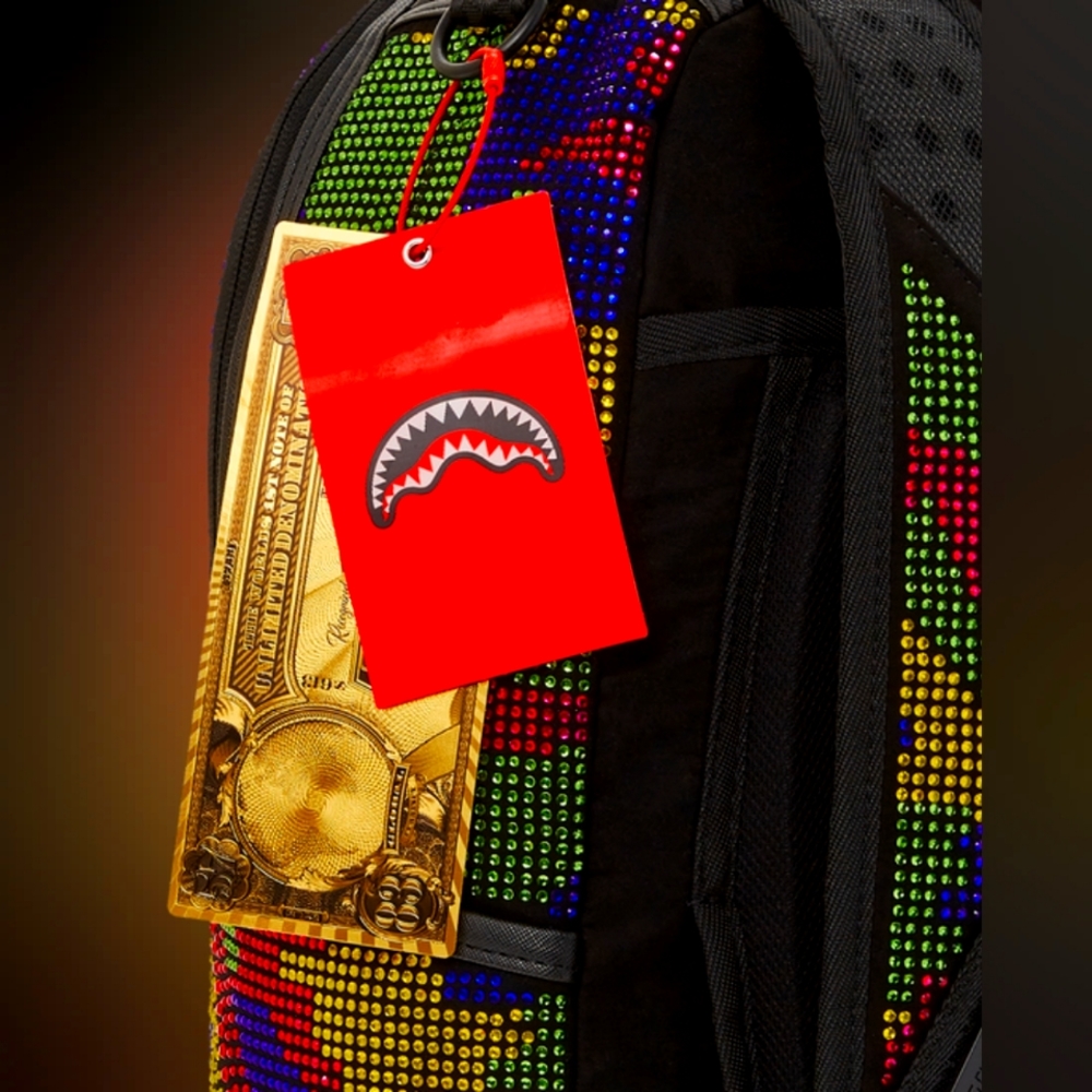 🌈🌼SPRAYGROUND🌼 Trinity Inverted Reality Backpack 💜LIMITED EDITION 💜 - Picture 4 of 16
